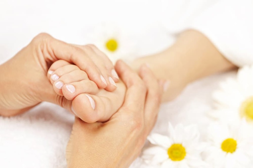 Fußmassage