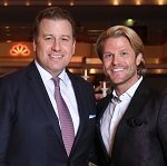 Andre Vedovelli mit Paul Janke im Grand Elysée Hotel Hamburg